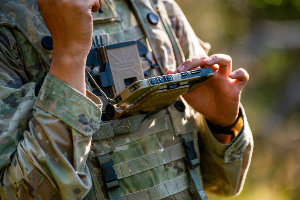 Multinational Soldiers integrate in field training during Saber Junction 23