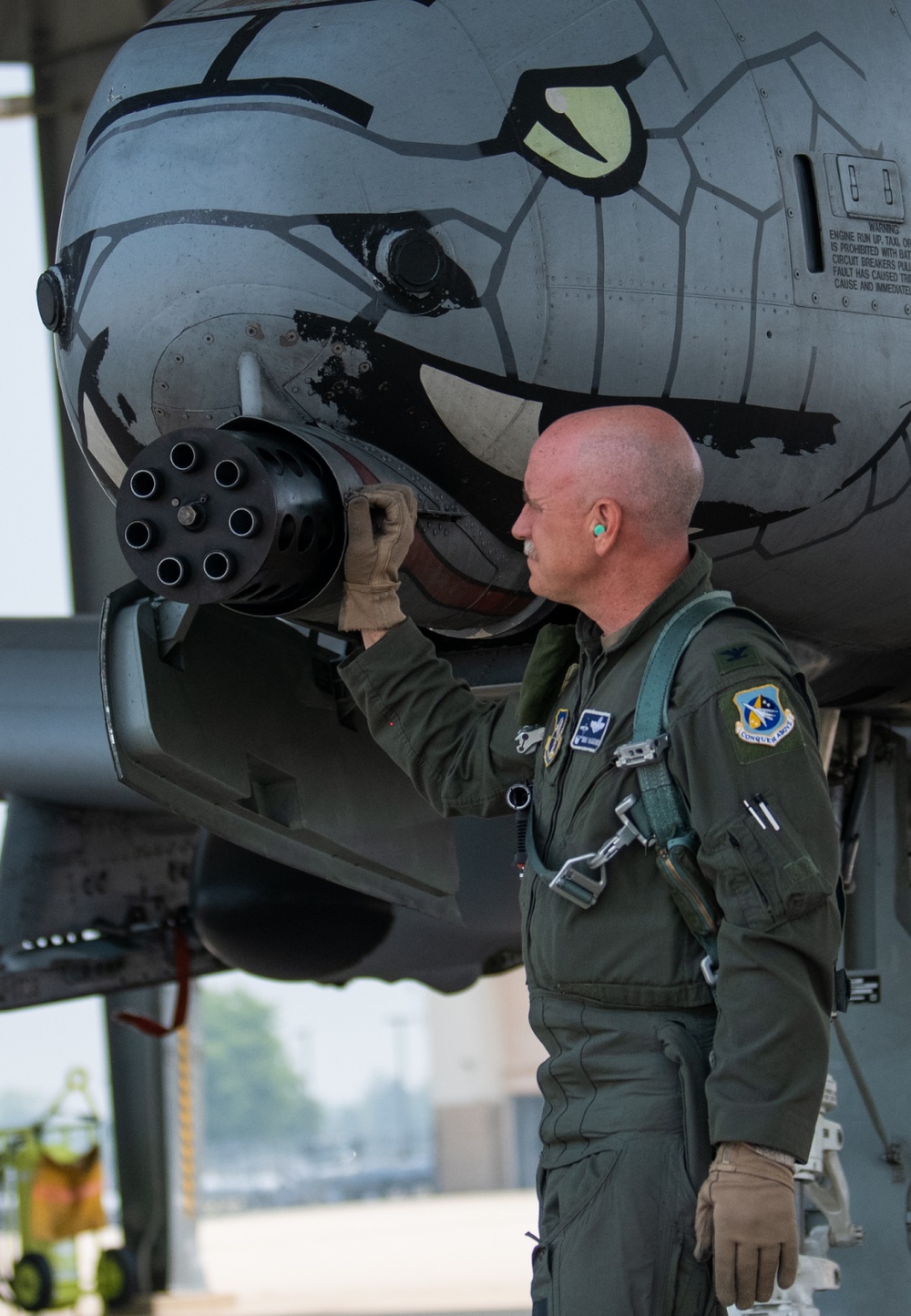 122nd Fighter Wing commander maintains combat readiness