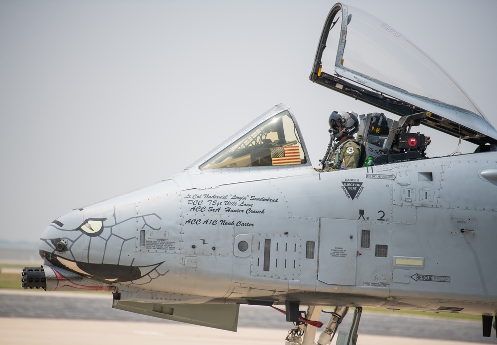 122nd Fighter Wing commander maintains combat readiness