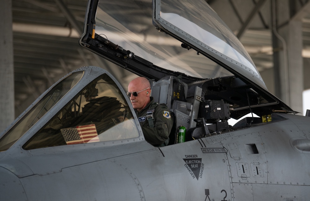 122nd Fighter Wing commander maintains combat readiness