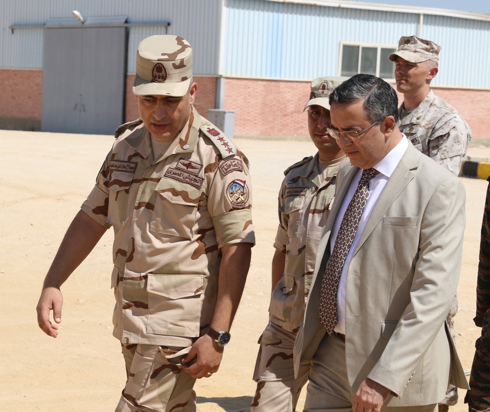 CENTCOM Command Post Exercise with a Partner Nation Distinguished Visitor