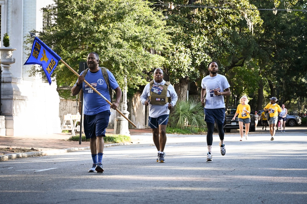 165th and GSUs run in Patriot Day 5K