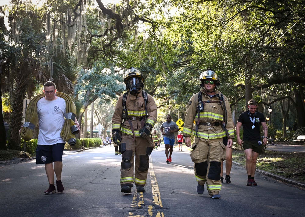 165th and GSUs run in Patriot Day 5K