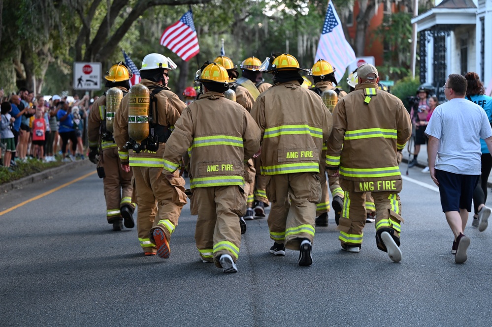 165th Airlift Wing participates in the Patriot Day 5K Run