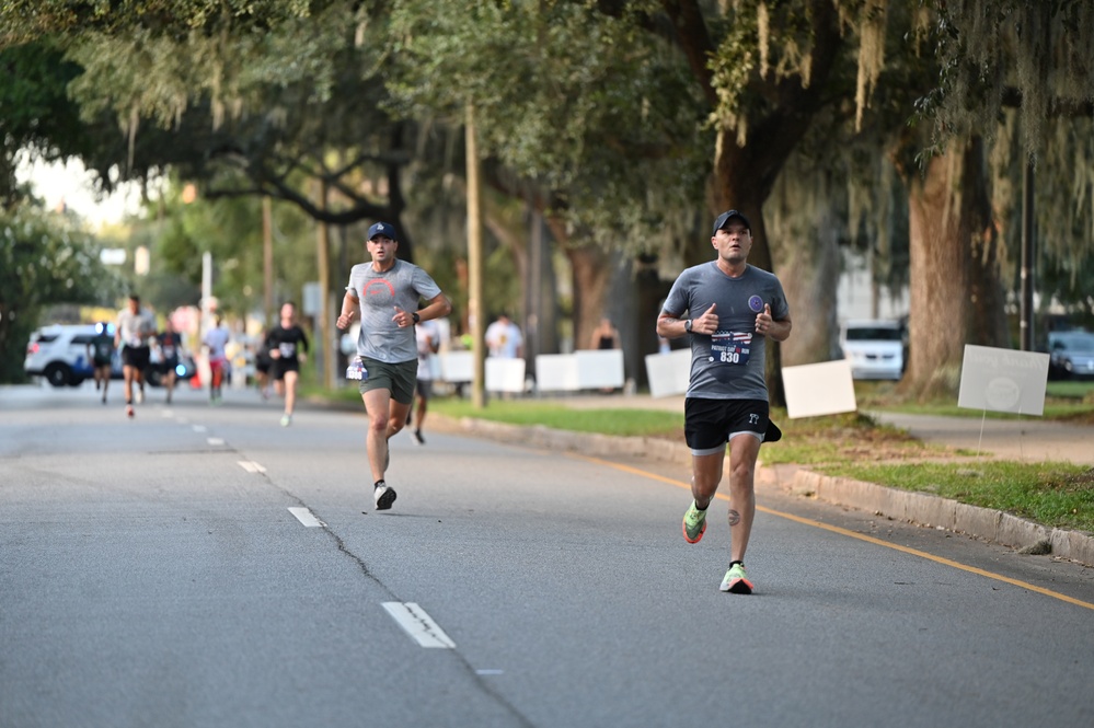 165th Airlift Wing participates in the Patriot Day 5K Run