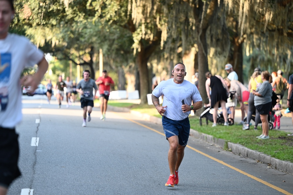 165th Airlift Wing participates in the Patriot Day 5K Run