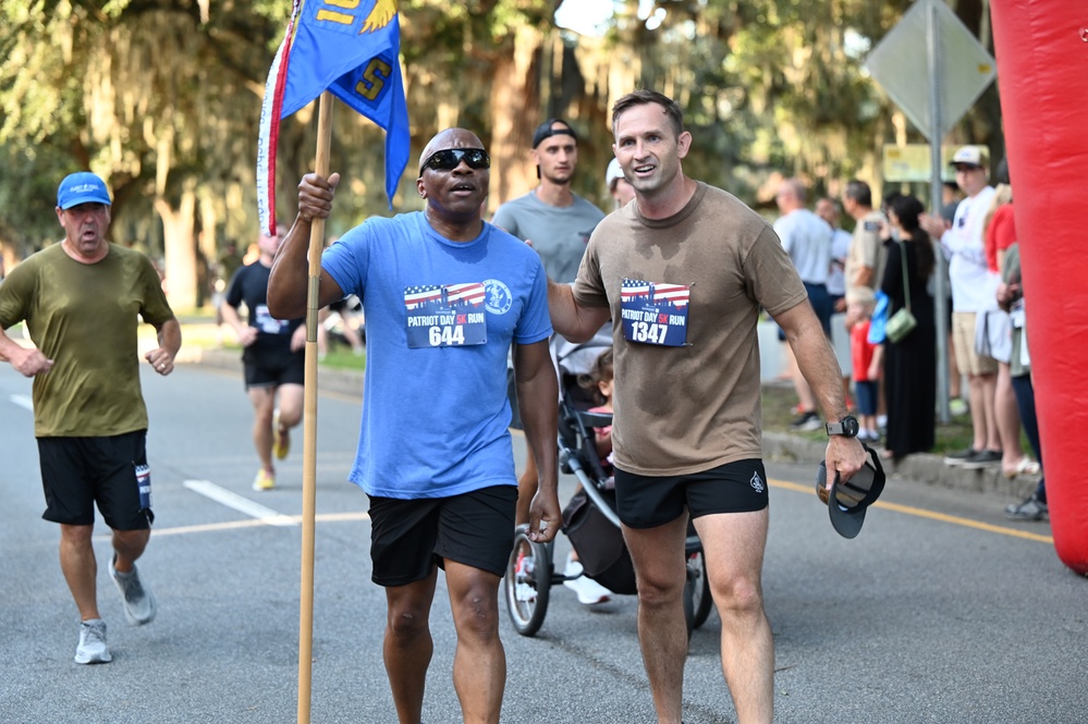 165th Airlift Wing participates in the Patriot Day 5K Run