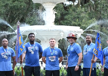 165th Airlift Wing participates in the Patriot Day 5K Run