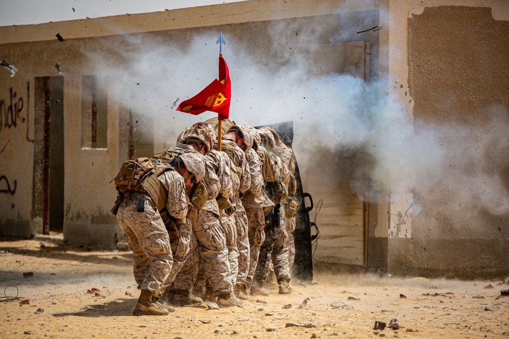 Bright Star 23: 4th Combat Engineering Battalion Conducts Explosive Breaching in Egypt