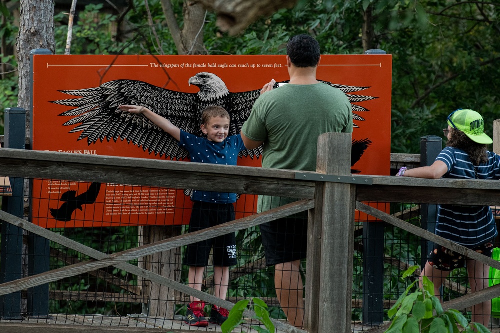 Let the wild rumpus start! 137 SOW Airmen escape to zoo after dark