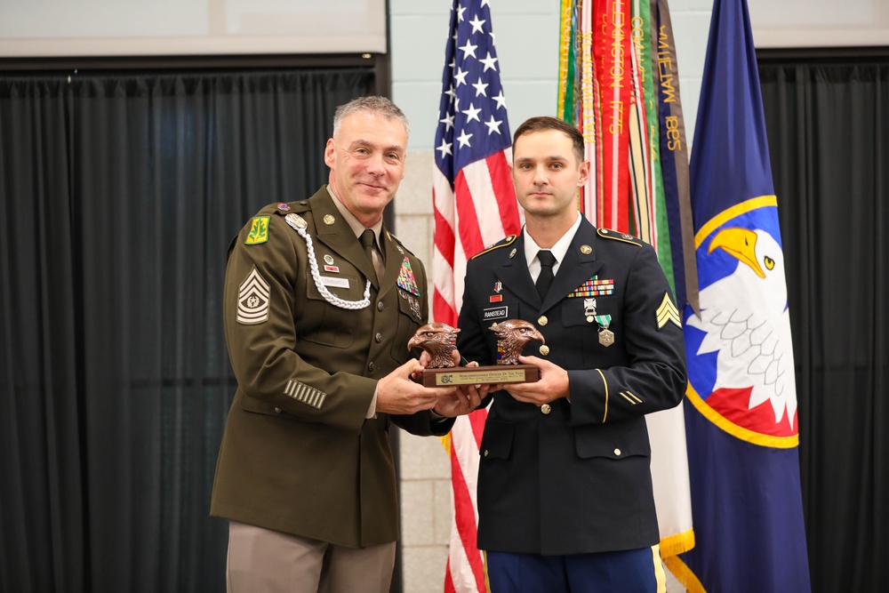 Sgt. James Randstead earns the Non-commissioned Officer of the Year award