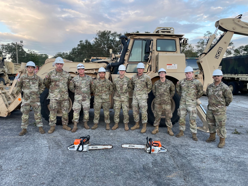 Florida National Guard Soldiers and Local Firefighters Save Man’s Life After Hurricane Idalia