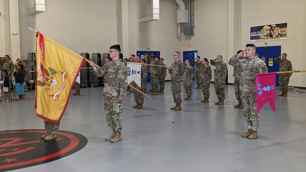 427th Brigade Support Battalion Change of Command and Responsibility