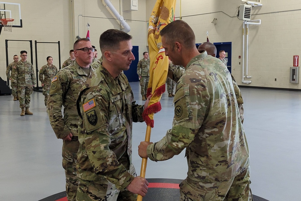 427th Brigade Support Battalion Change of Command and Responsibility