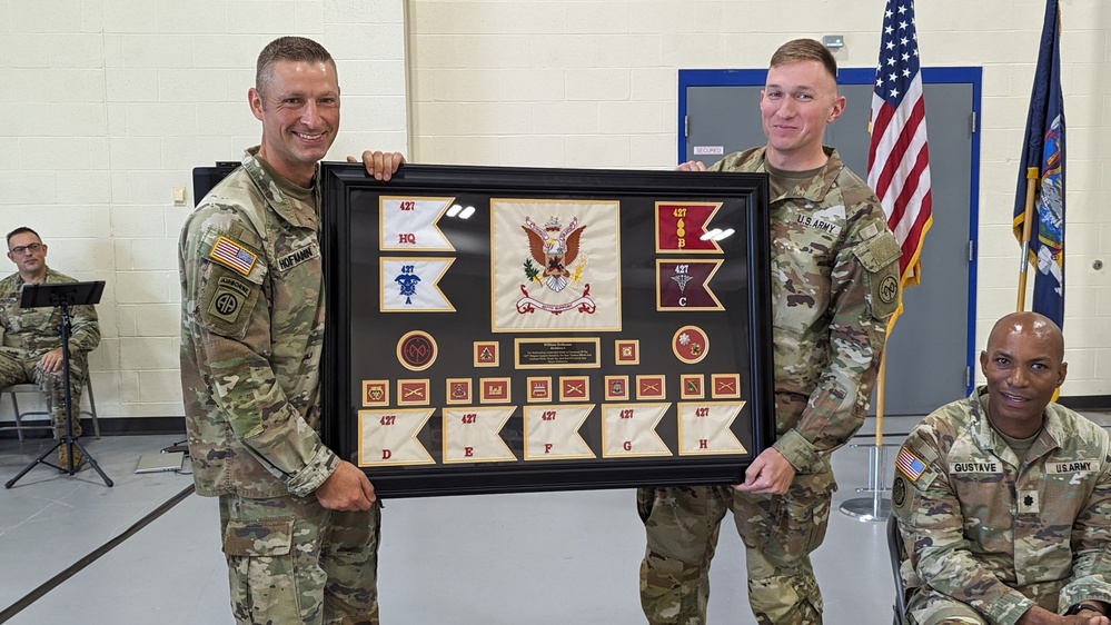 427th Brigade Support Battalion Change of Command and Responsibility