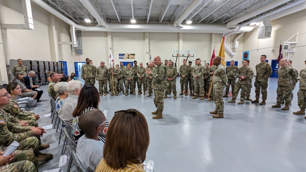 427th Brigade Support Battalion Change of Command and Responsibility