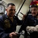 USS Ralph Johnson conducts IET drills.
