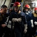 USS Ralph Johnson conducts IET drills.