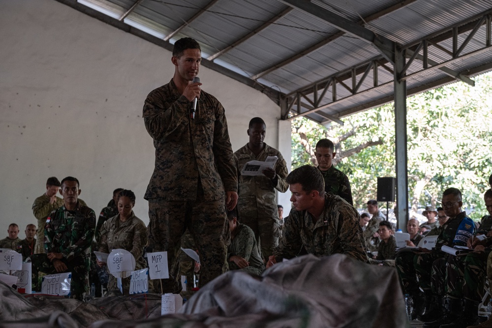 MRF-D Marines participate in rehearsal of concept during Exercise Super Garuda Shield 2023