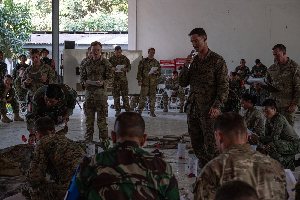 MRF-D Marines participate in rehearsal of concept during Exercise Super Garuda Shield 2023