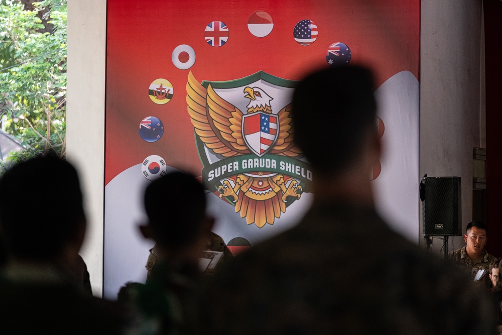 MRF-D Marines participate in rehearsal of concept during Exercise Super Garuda Shield 2023