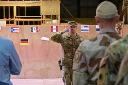 Into Iraq: Task Force Redleg Assumes Authority of Al Asad Air Base