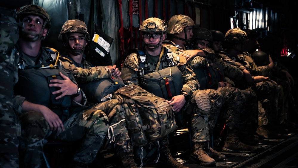 61st EAS Supports Army Jumpers During Bright Star 23