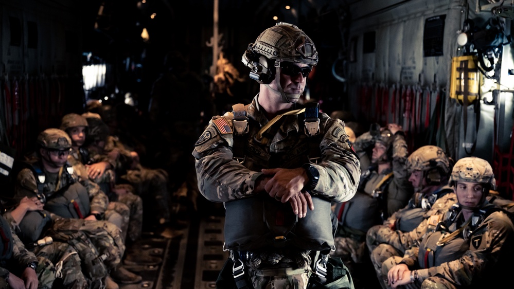 61st EAS Supports Army Jumpers During Bright Star 23