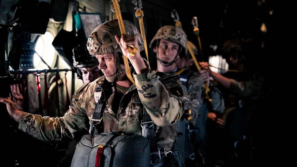 61st EAS Supports Army Jumpers During Bright Star 23