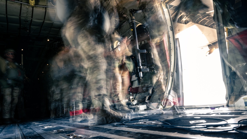 61st EAS Supports Army Jumpers During Bright Star 23