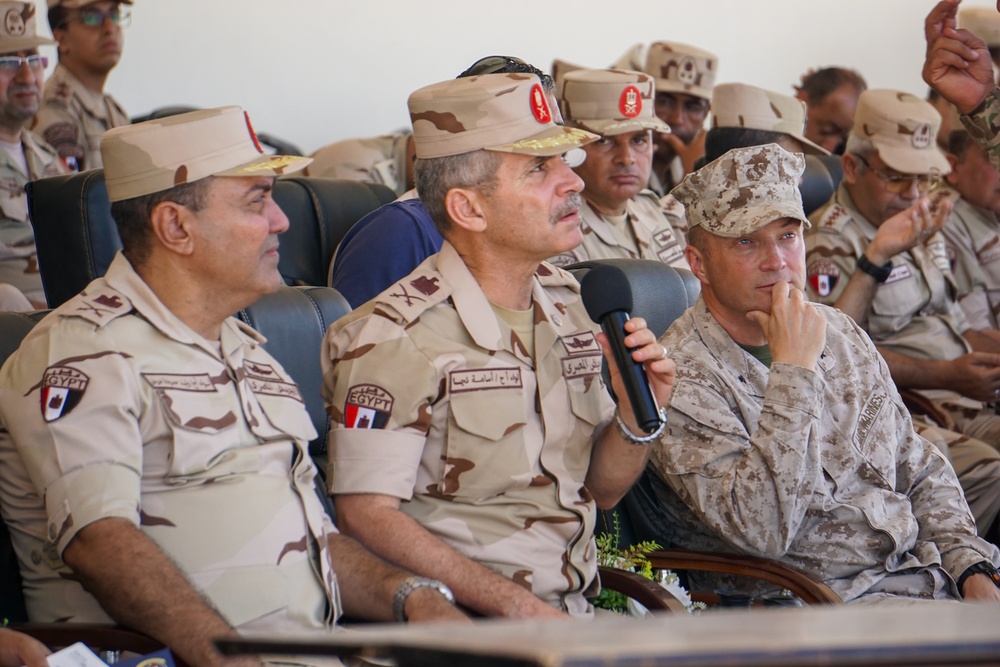 Egyptians conduct amphibious defense exercise at Bright Star 23