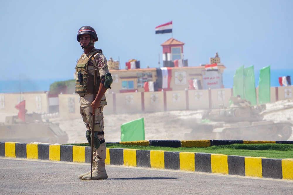 Egyptians conduct amphibious defense exercise at Bright Star 23