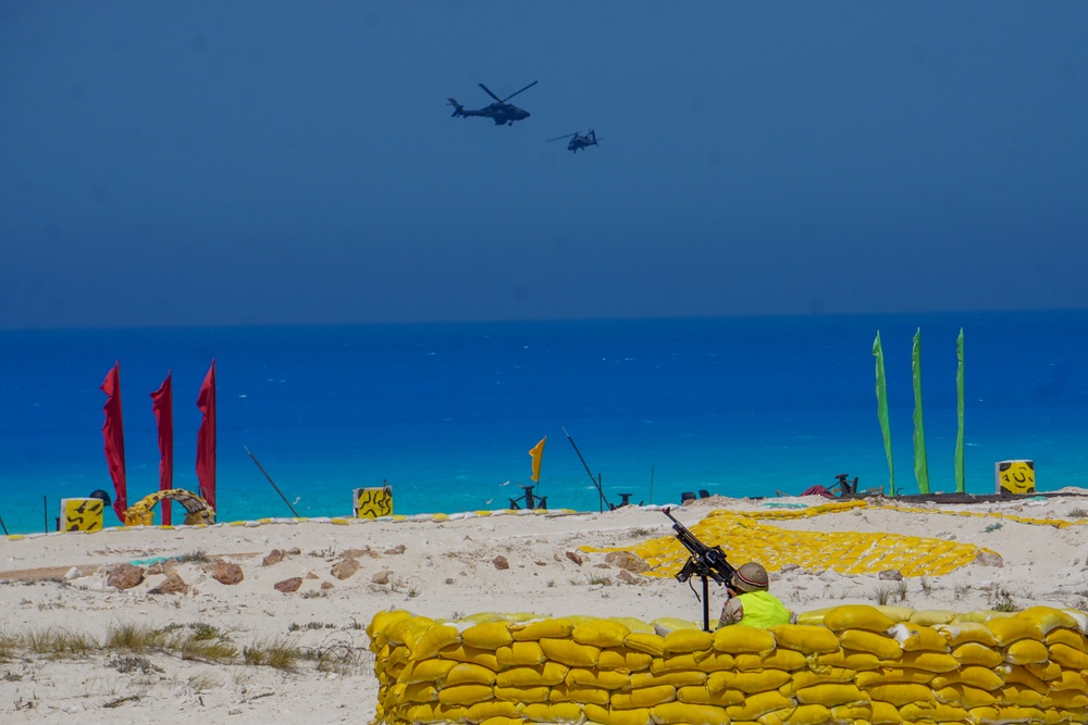 Egyptians conduct amphibious defense exercise at Bright Star 23