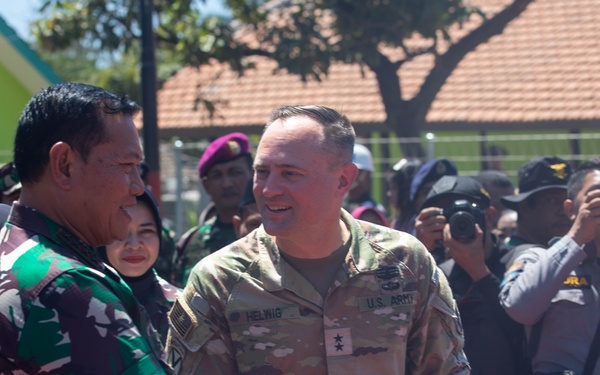 Super Garuda Shield 2023 School Ribbon Cutting