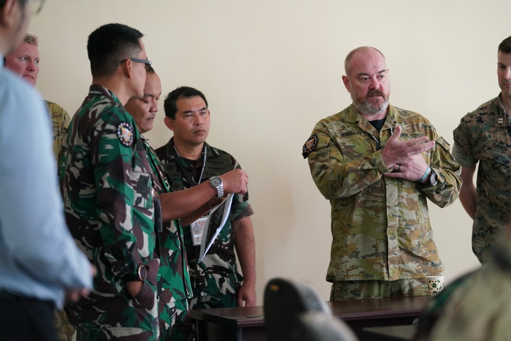 Exercise Combined Joint Task Force Super Gaurda Shield (CJTF-SGS) wargames 2 Courses of Action (COA) during Operational Staff Exercise Super Gaurda Shield 2023