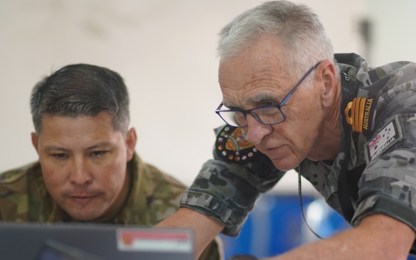 Exercise Combined Joint Task Force Super Gaurda Shield (CJTF-SGS) wargames 2 Courses of Action (COA) during Operational Staff Exercise Super Gaurda Shield 2023