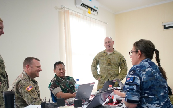 Exercise Combined Joint Task Force Super Gaurda Shield (CJTF-SGS) wargames 2 Courses of Action (COA) during Operational Staff Exercise Super Gaurda Shield 2023