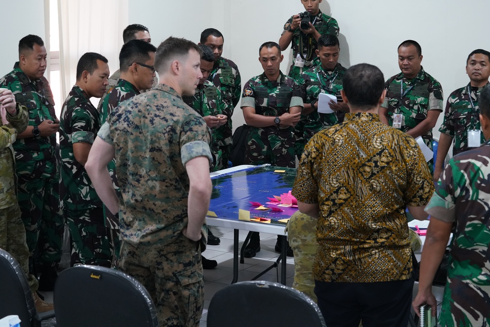 Exercise Combined Joint Task Force Super Gaurda Shield (CJTF-SGS) wargames 2 Courses of Action (COA) during Operational Staff Exercise Super Gaurda Shield 2023