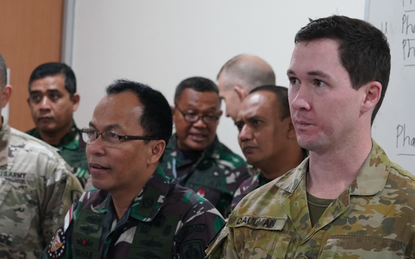 Exercise Combined Joint Task Force Super Gaurda Shield (CJTF-SGS) wargames 2 Courses of Action (COA) during Operational Staff Exercise Super Gaurda Shield 2023