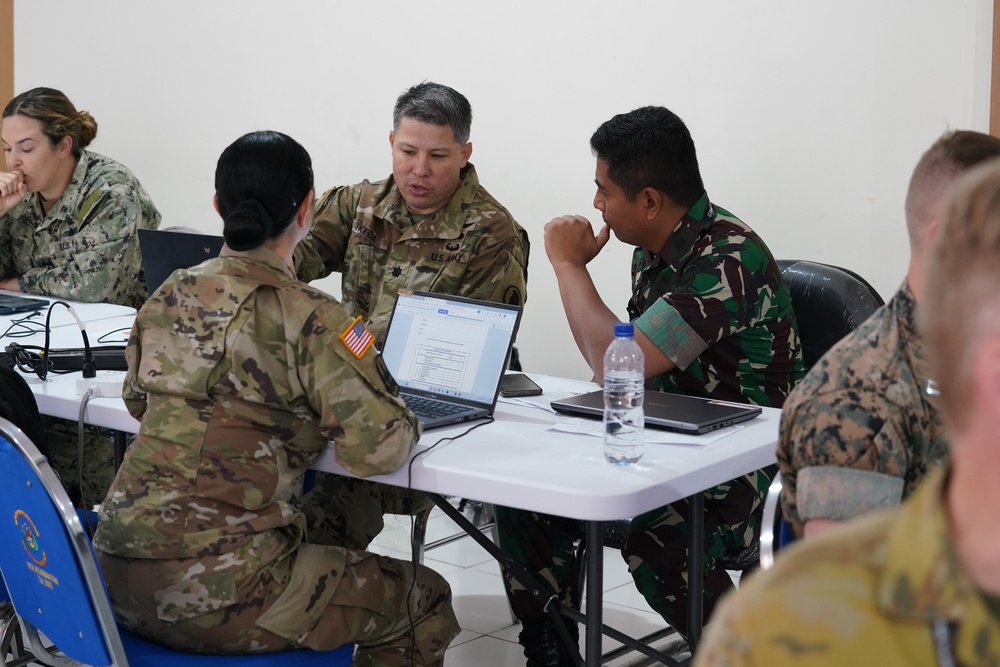 Exercise Combined Joint Task Force Super Gaurda Shield (CJTF-SGS) wargames 2 Courses of Action (COA) during Operational Staff Exercise Super Gaurda Shield 2023