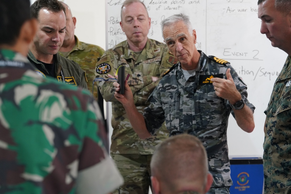 Exercise Combined Joint Task Force Super Gaurda Shield (CJTF-SGS) wargames 2 Courses of Action (COA) during Operational Staff Exercise Super Gaurda Shield 2023