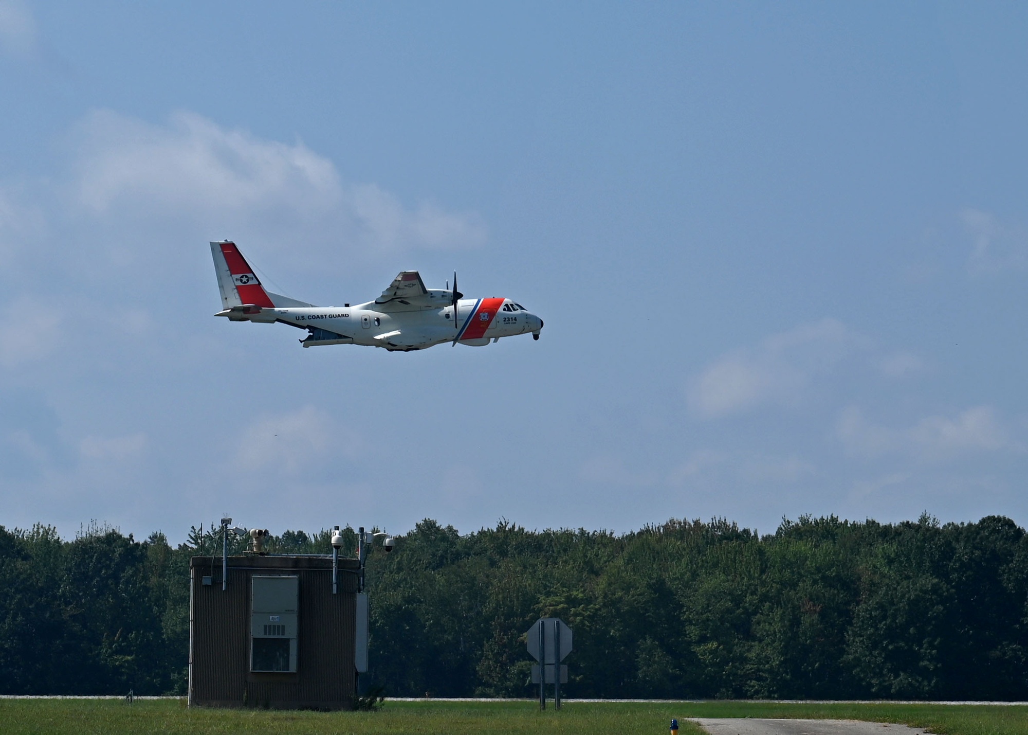 Us Coast Guard Air Station Cape Cod Hc-144 Ocean Sentry Aloha