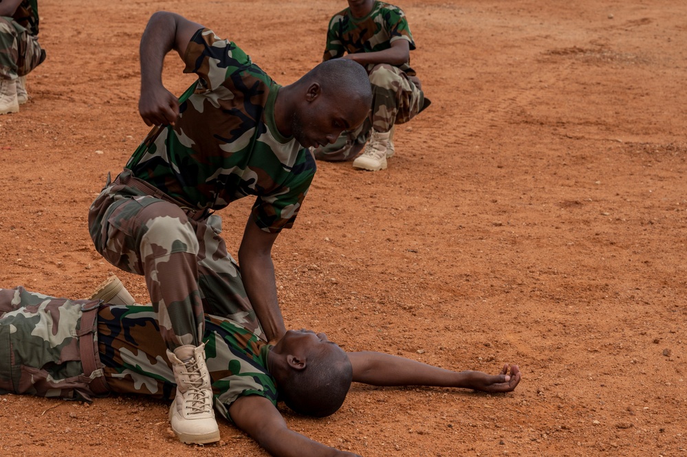 Somali National Army graduate course, become Danab commandos