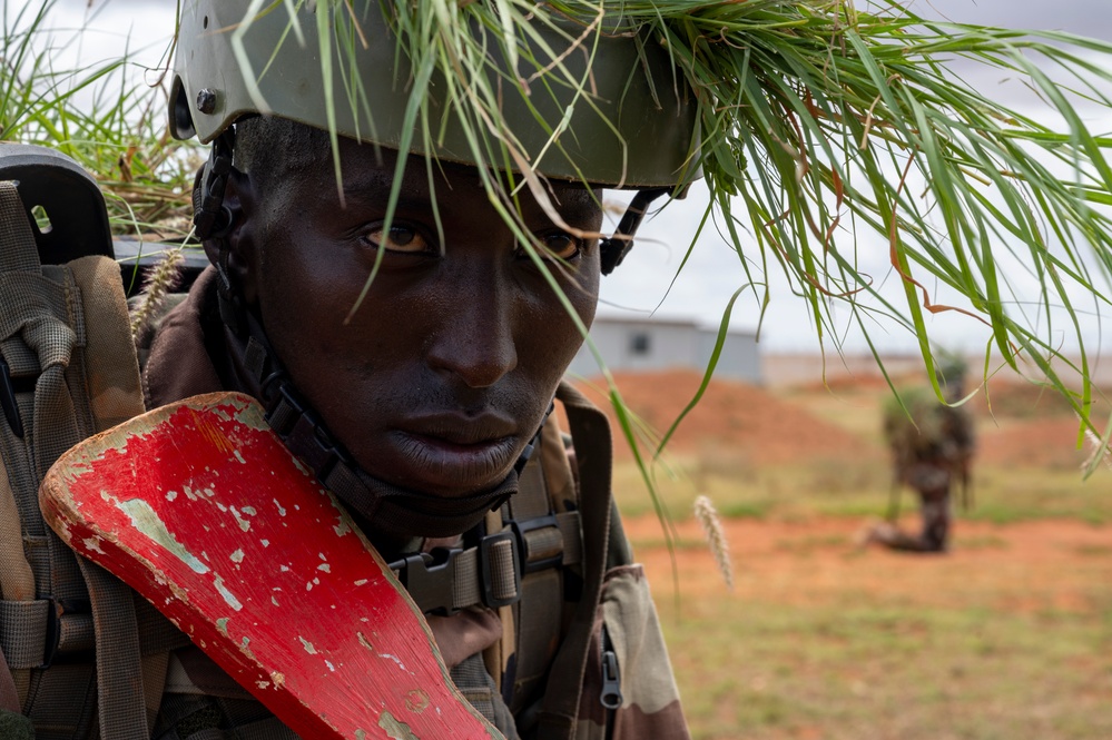 Somali National Army graduate course, become Danab commandos