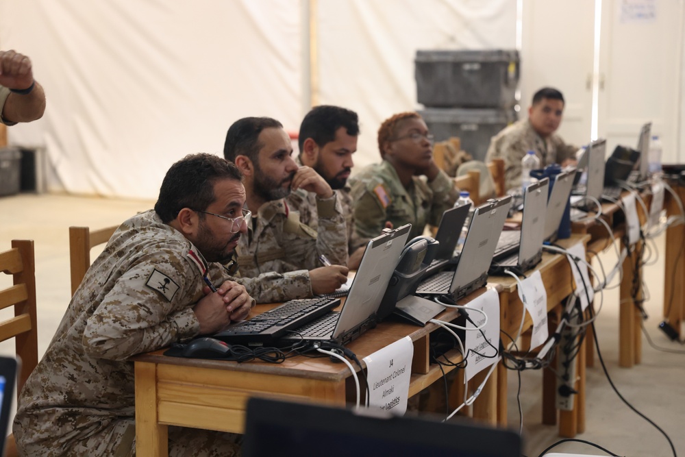 Bright Star 23: U.S., Partner Service Members Conduct Administration, Logistics Operations