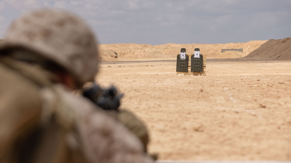 Bright Star 23: 4th AA BN Marines Conduct Range