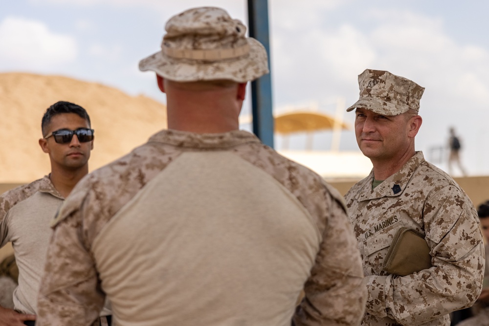 Bright Star 23: 4th AA BN Marines Conduct Range