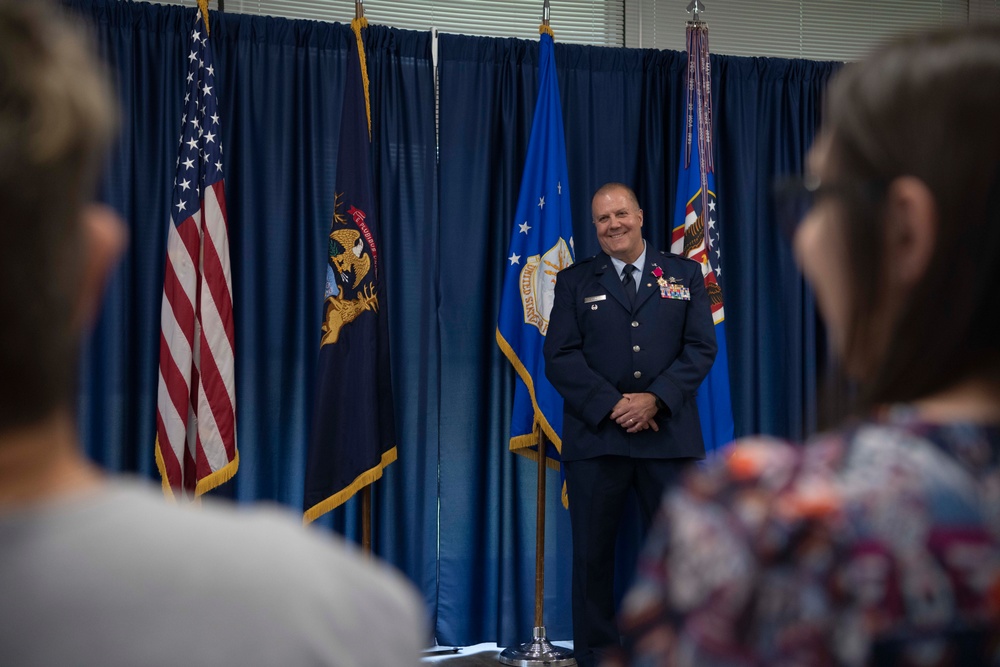 Vice Commander retires at Battle Creek ANG Base