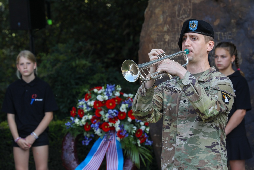 101st Airborne Participates in 79th Anniversary of Market Garden