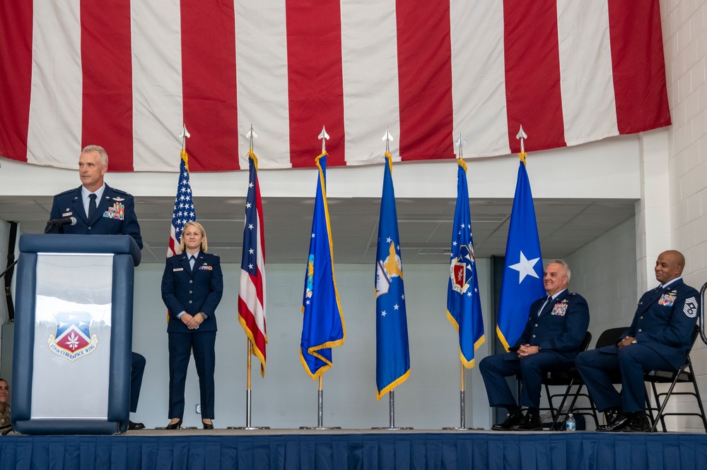 179th Airlift Wing redesignates as 179th Cyberspace Wing